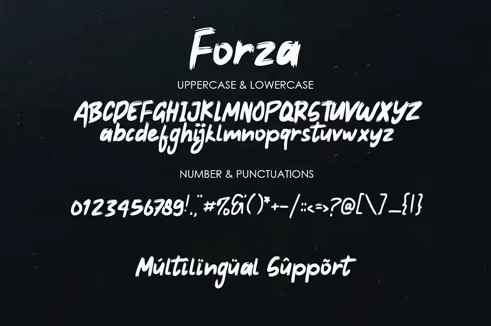 Forza Font