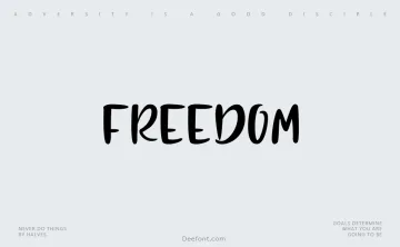 Freedom Font