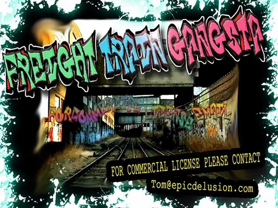 Freight Train Gangsta Font