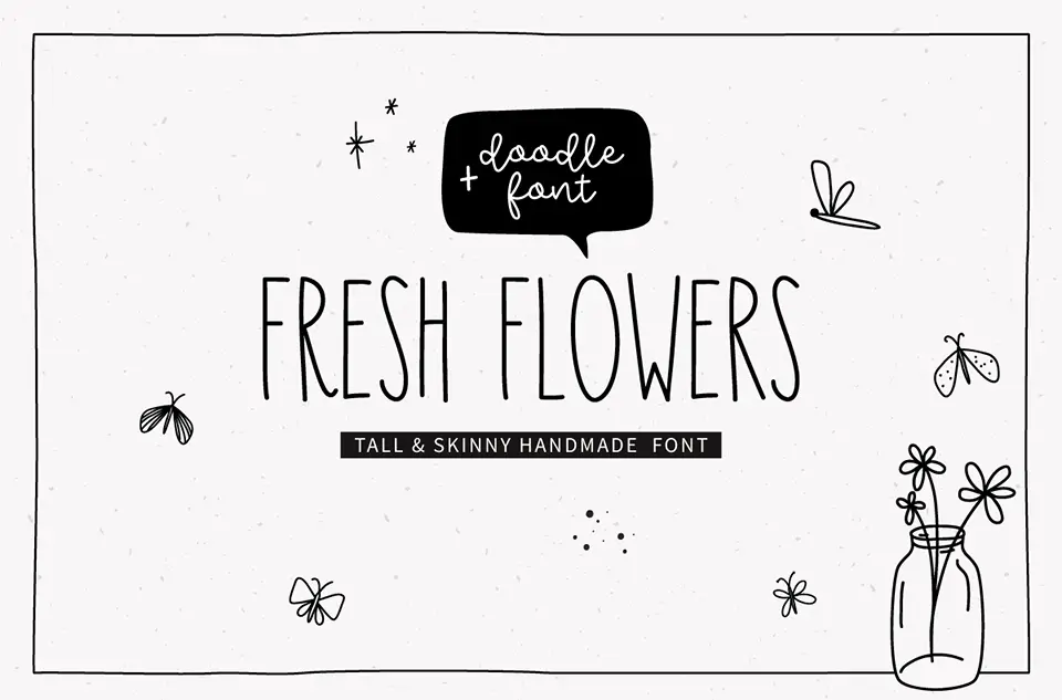Fresh Flowers Font