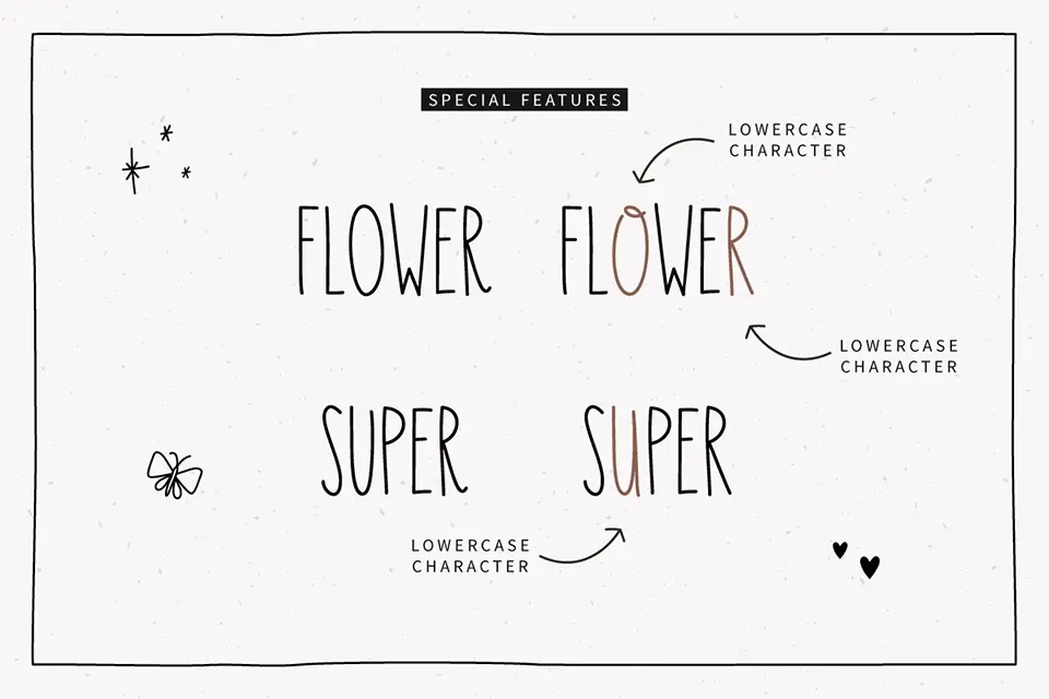 Fresh Flowers Font