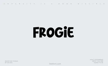 Frogie Font
