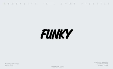 Funky Font