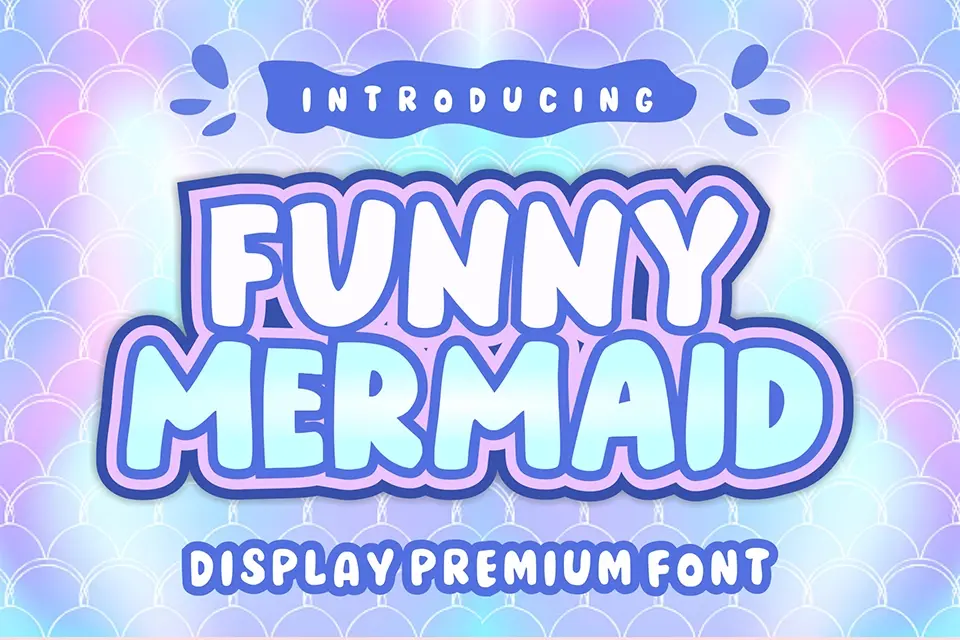 Funny Mermaid Font