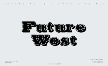 Future West Font