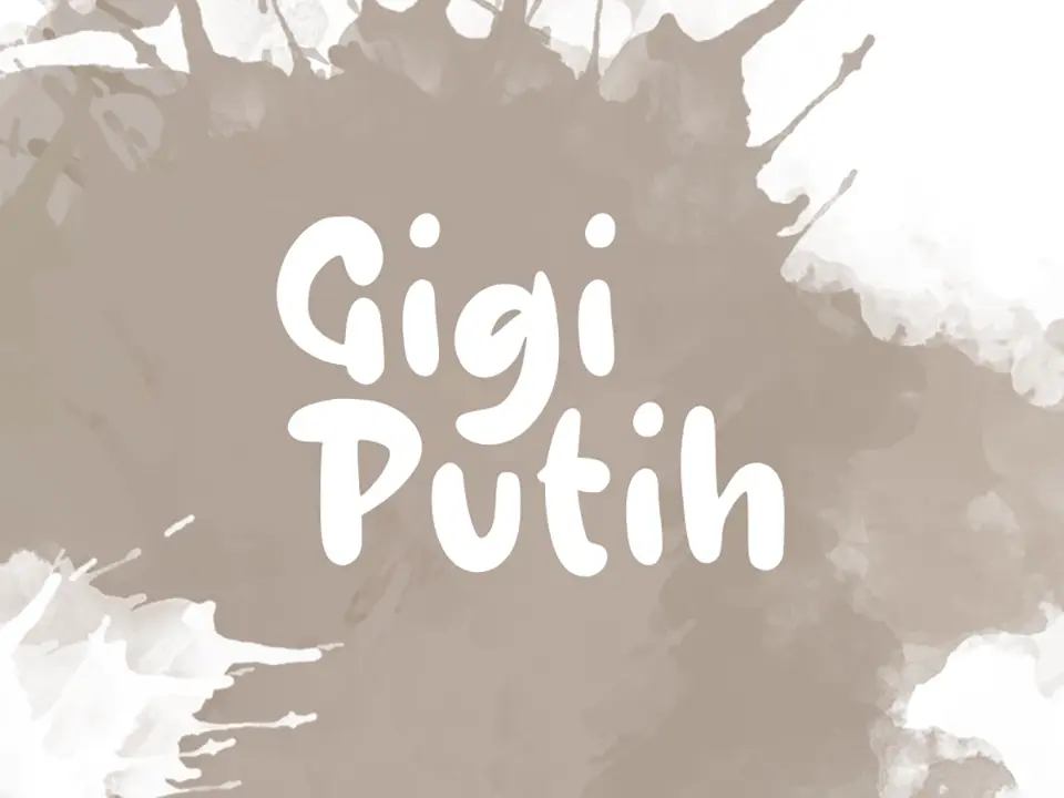 g Gigi Putih Font