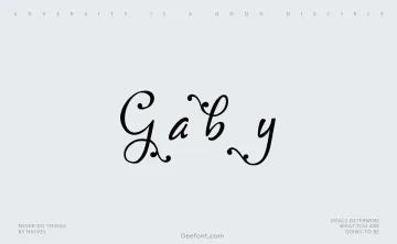 Gaby Font