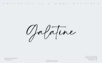 Galatine Font