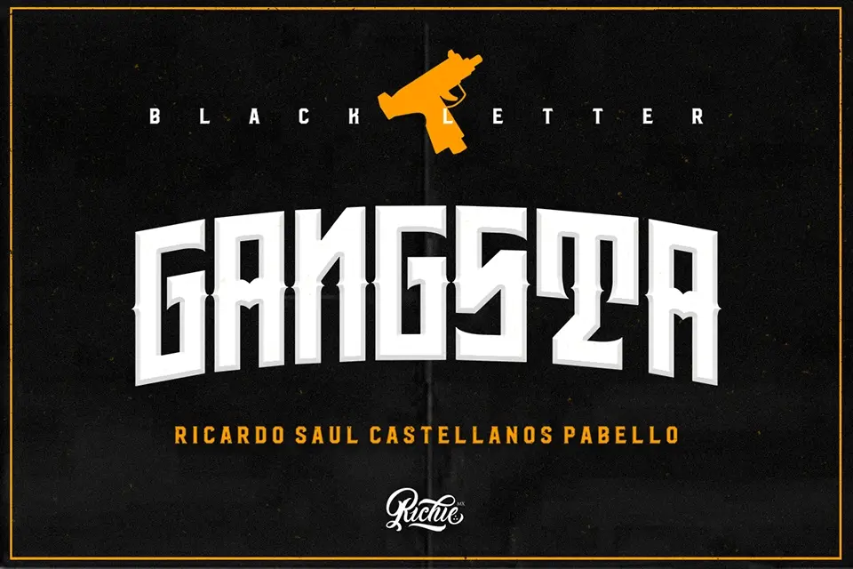 Gangsta Font