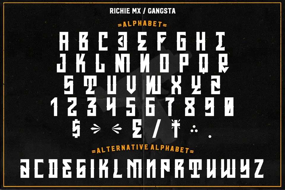Gangsta Font