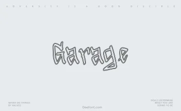 Garage Font