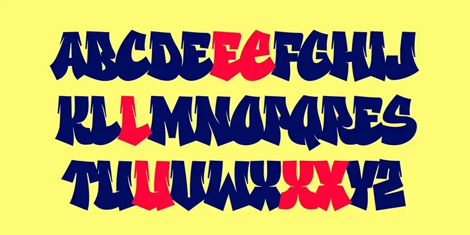 Gastar Graffiti Font