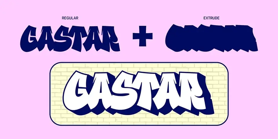 Gastar Graffiti Font