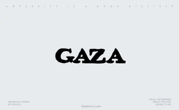 Gaza Font