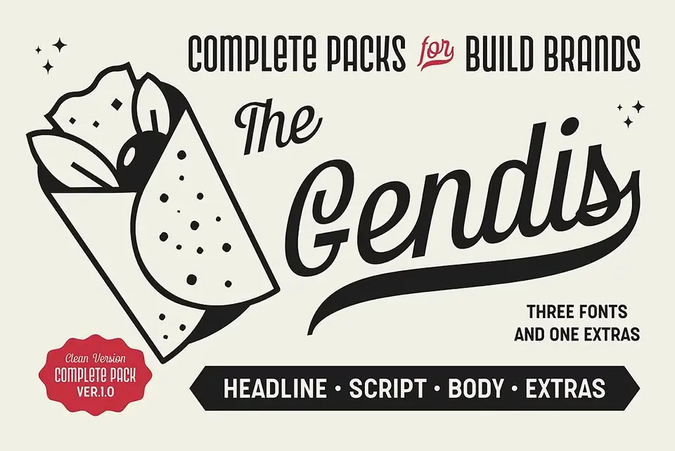 Gendis Script Font