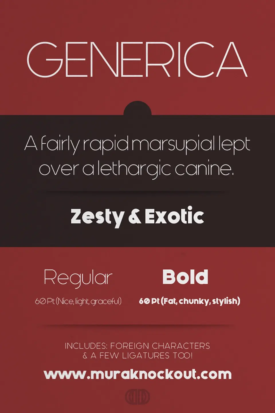 Generica Font