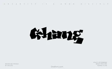 Ghang Font