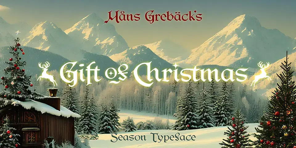 Gift Of Christmas Font