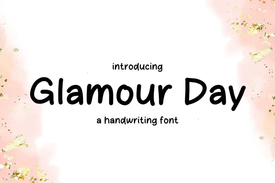Glamour Day Font