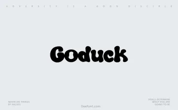 Goduck Font