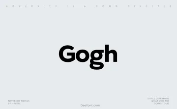 Gogh Font