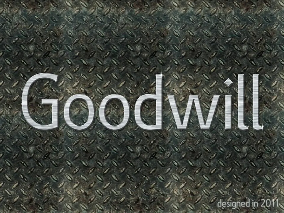 Goodwill Font