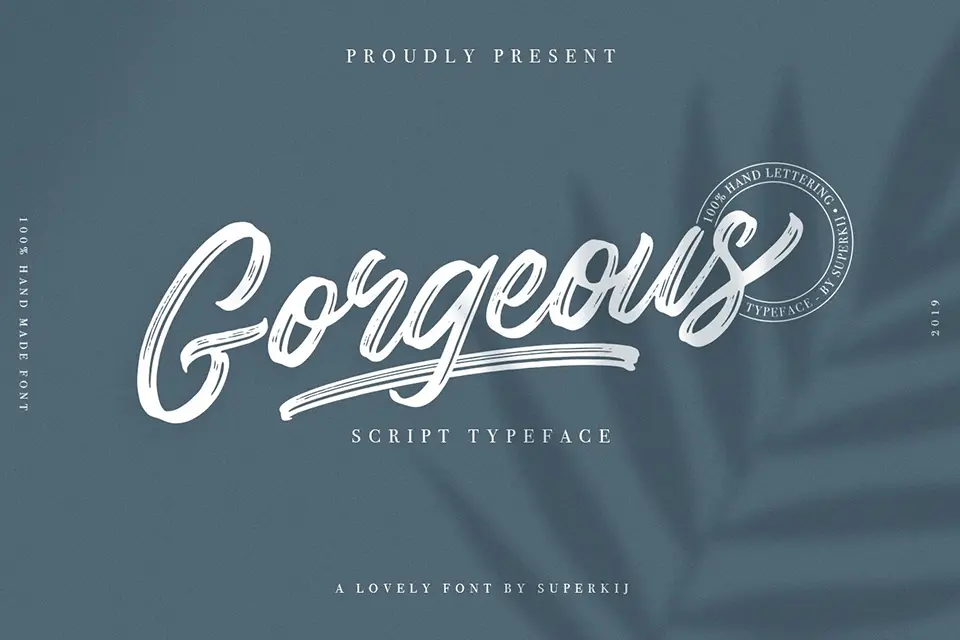 Gorgeous Script Font