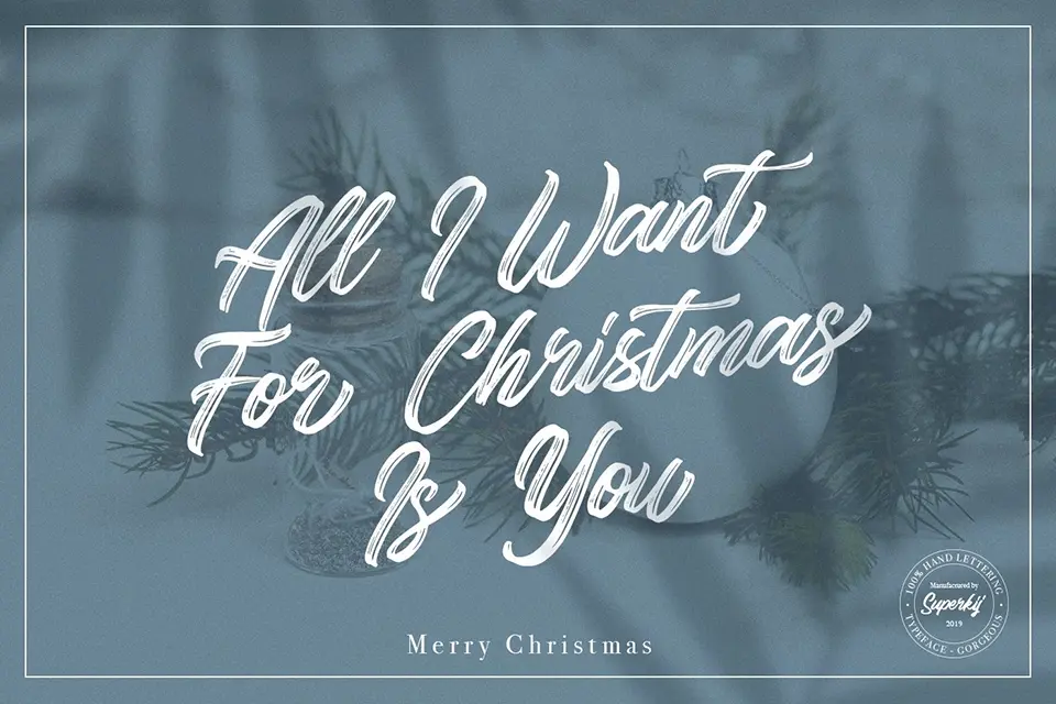 Gorgeous Script Font