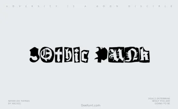 Gothic Punk Font