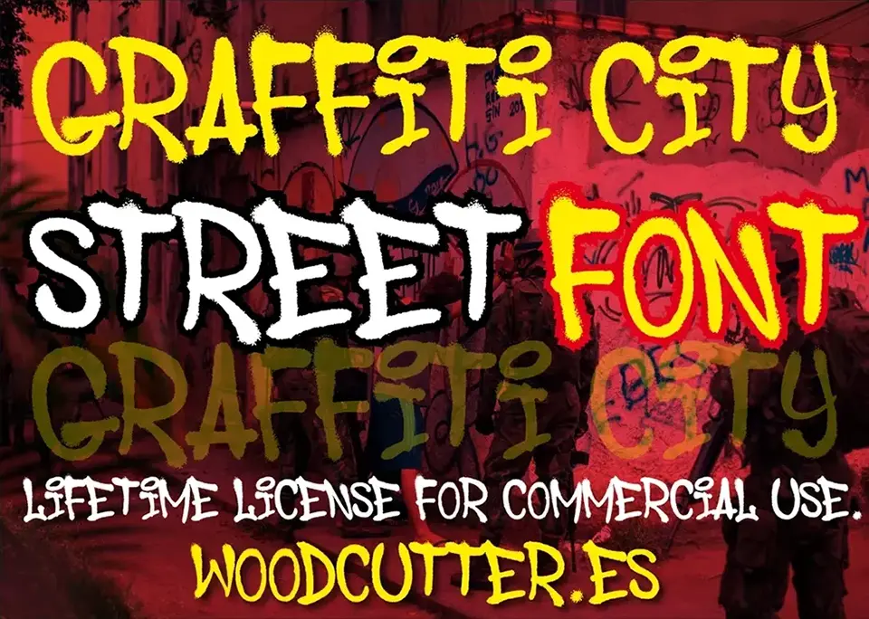 Graffiti City Font