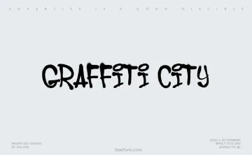 Graffiti City Font