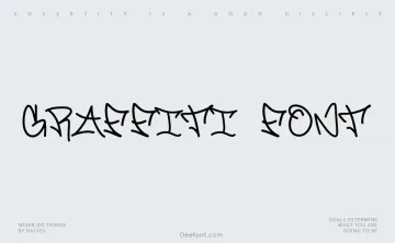 Graffiti font Font