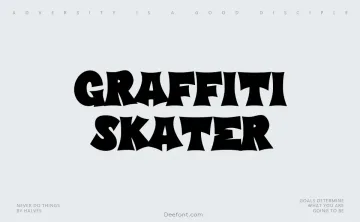 Graffiti Skater Font