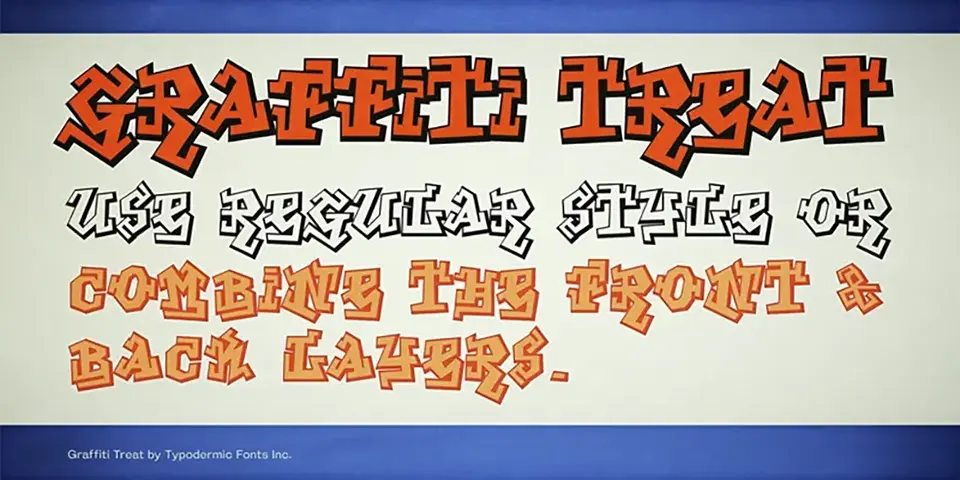 Graffiti Treat Font