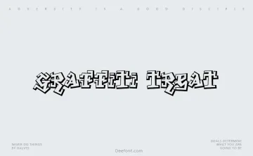 Graffiti Treat Font