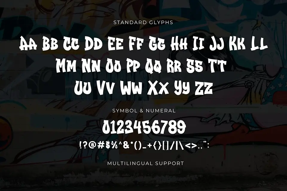 Graffiti Urban Font