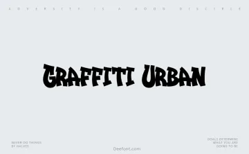 Graffiti Urban Font