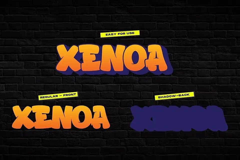 Graffiti Xenoa Font