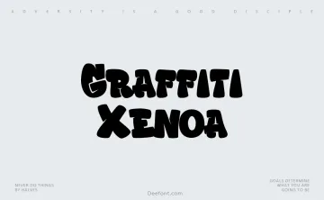 Graffiti Xenoa Font