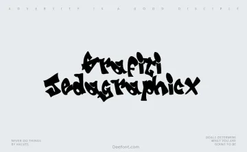 Grafiti Jedagraphicx Font