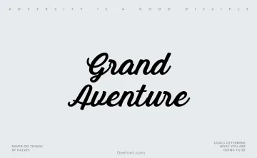 Grand Aventure Font