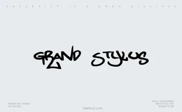 Grand Stylus Font