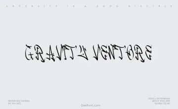 Gravity Ventore Font