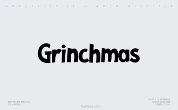 Grinchmas Font