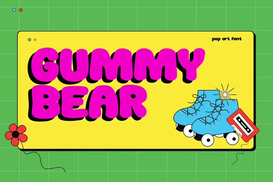 Gummy Bear Font
