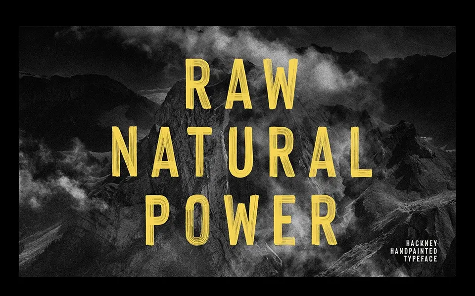 Hackney Font