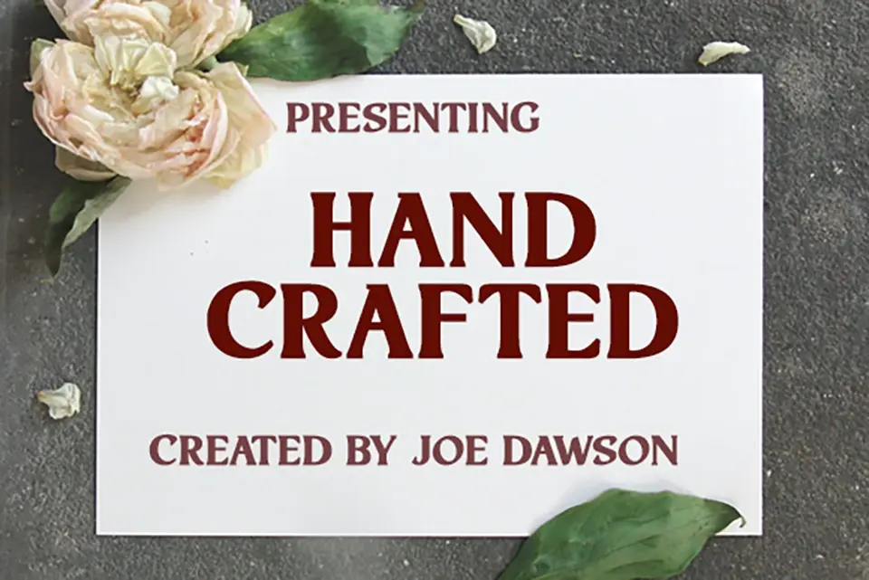 Hand Crafted Font