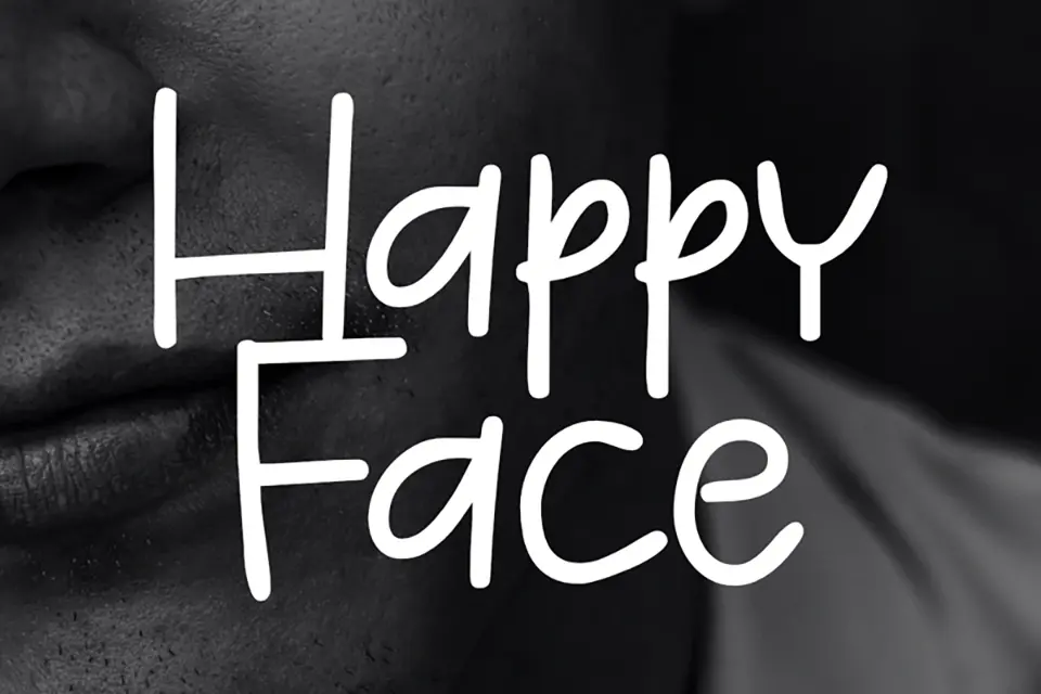 Happy Face Font