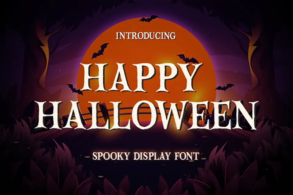 Happy Halloween Font