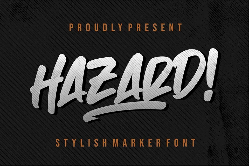 Hazard! Font